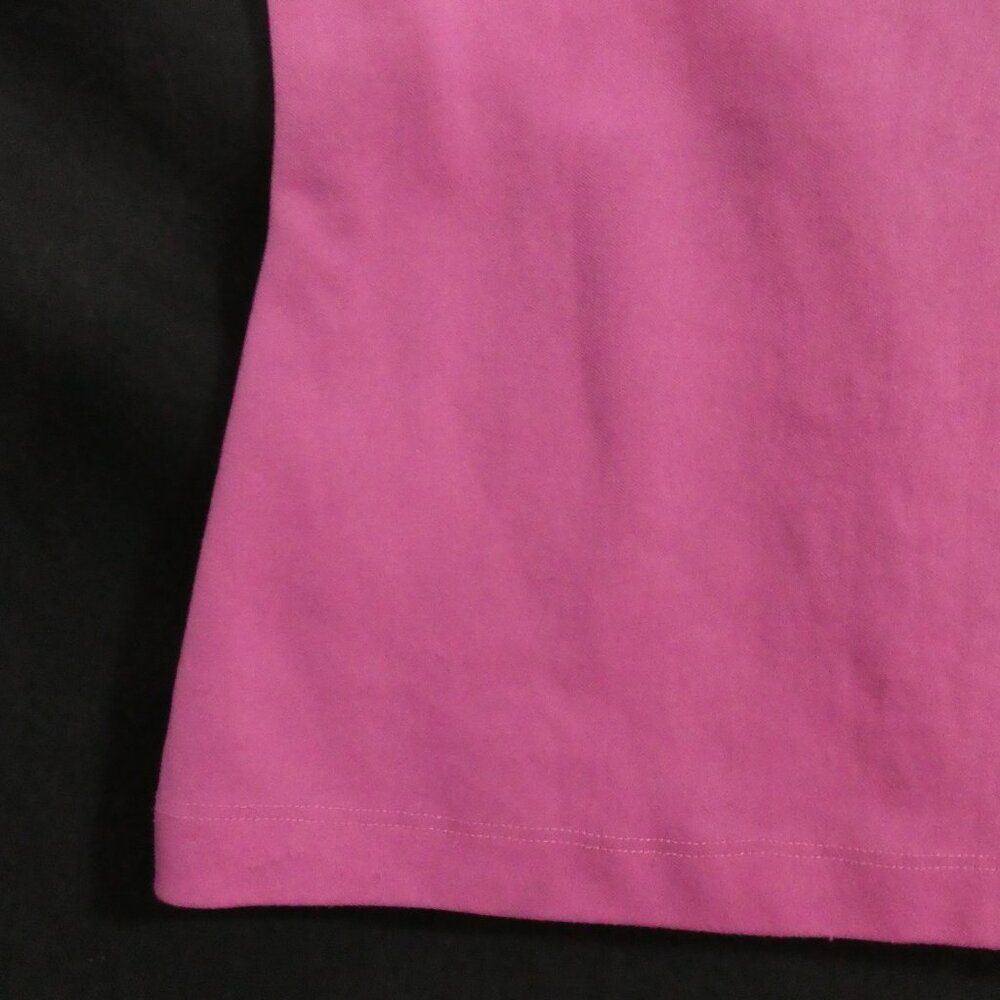 DOLLHOUSE size small Pink Polyester Tank Top Made In The USA With Cat Face Front - Picture 7 of 14